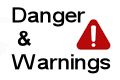 The Great Western Tiers Danger and Warnings